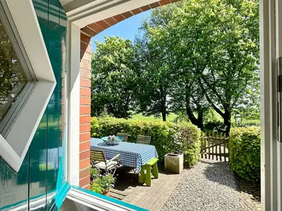 Ausblick Haustür
