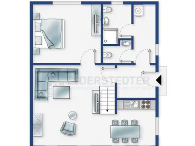 Ferienhaus für 2 Personen (79 m²) in Tönning 10/10