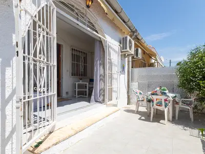 outside
