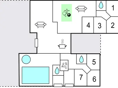Ferienhaus für 18 Personen (282 m²) in Tranekær 1/10