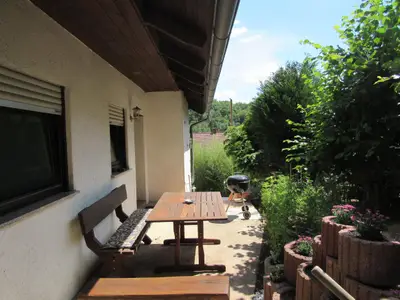 Sitzgruppe mit Grill