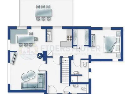 Ferienhaus für 6 Personen (120 m²) in Tümlauer Koog 9/10