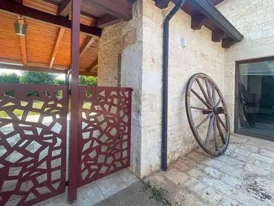 outside