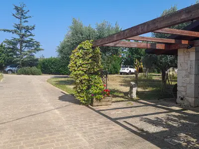 outside