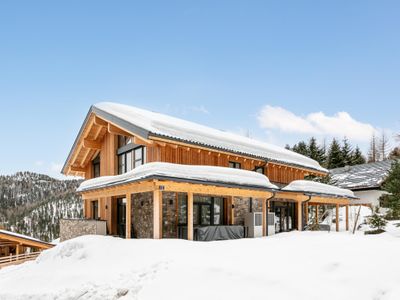 Außenseite Ferienhaus [Winter]