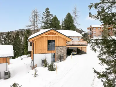 Außenseite Ferienhaus [Winter]