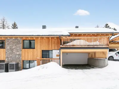 Außenseite Ferienhaus [Winter]