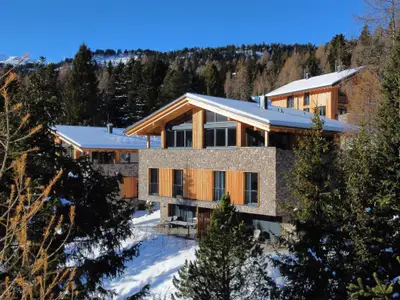 Außenseite Ferienhaus [Winter]