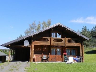 Eifelcottage Family 7 - Holzblockhaus auf 500 qm Sonnen-Grundstück