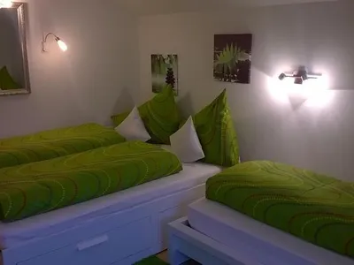 Zweibettzimmer mit Zusatzbett