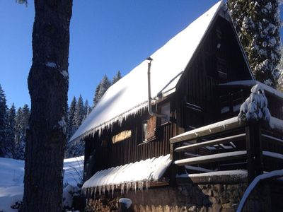 Winterlandschaft an der Mühle