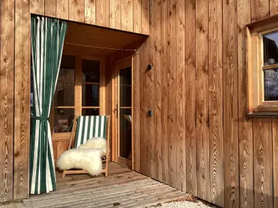 Zweite Loggia beim Wellnessbereich