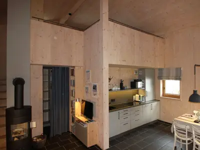 Wohnraum mit offener Galerie