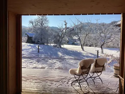 Chalett Quittenbaum mit Winterterrasse