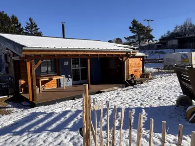 Sonnenterrasse auch im Winter