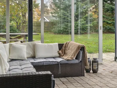 outside
