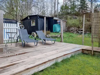 outside