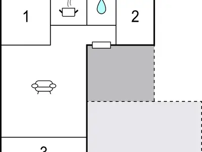 Ferienhaus für 5 Personen (62 m²) in Vejby 1/10