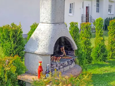 outside