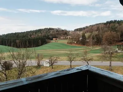 Aussicht vom Balkon