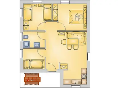 Ferienhaus für 6 Personen (60 m²) in Viechtach 8/10