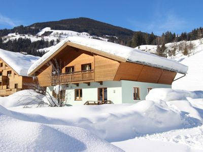 Außenseite Ferienhaus [Winter]