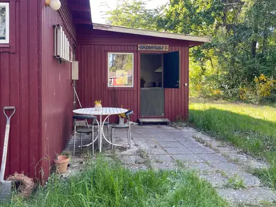 outside