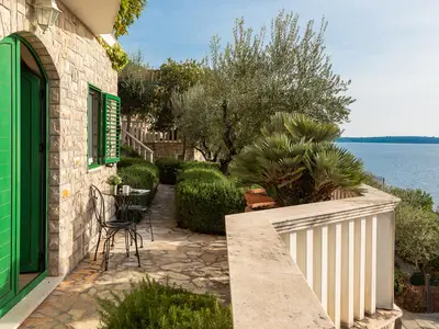 outside