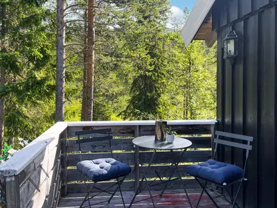 outside