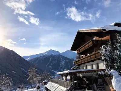 Winter Virgen Osttirol Schlossnerhof Zimmer Erholu