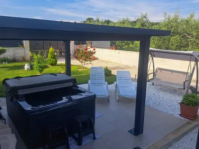 outside