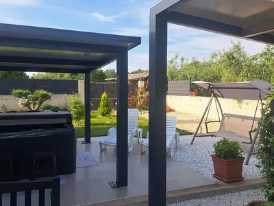 outside