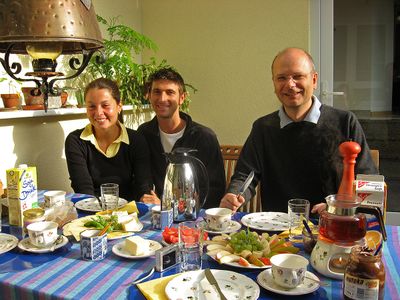 Urlaub genießen in der Sprachpension mit einem leckeren Frühstück