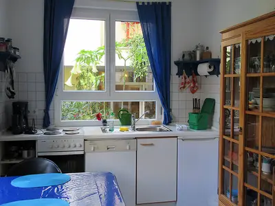 Rundgang Ferienwohnung / Und das ist die Küche