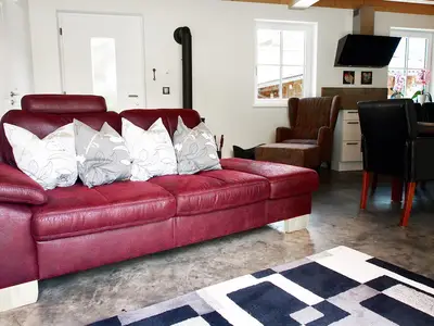 Almflair Chalet Wohnraum