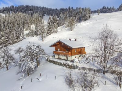 Außenseite Ferienhaus [Winter]