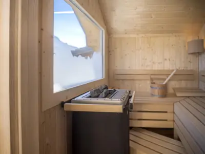 Private spa in der eigenen Sauna