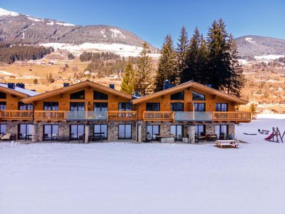 Außenseite Ferienhaus [Winter]