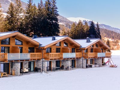 Außenseite Ferienhaus [Winter]