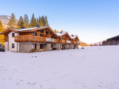 Außenseite Ferienhaus [Winter]