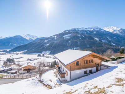 Außenseite Ferienhaus [Winter]