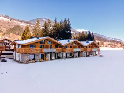 Außenseite Ferienhaus [Winter]
