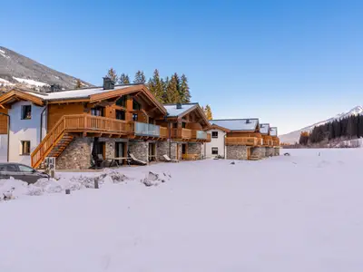 Außenseite Ferienhaus [Winter]
