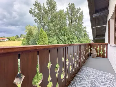 Aussicht vom Ferienhaus [Sommer]