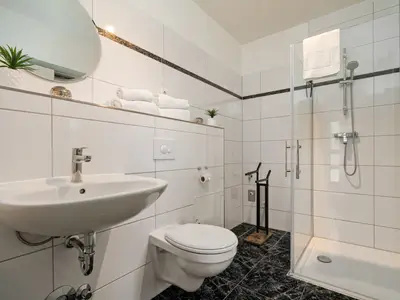 Ferienhaus VierSeen Walow - Toilette