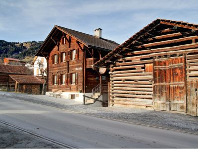 Ferienhaus Mulin Vegl - Ansicht Sommer