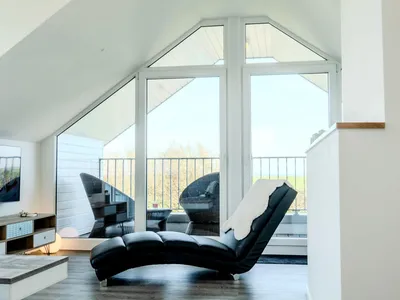 Relaxbereich im Obergeschoss