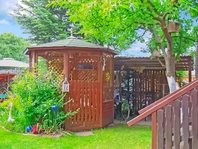outside