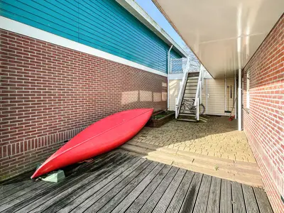 outside