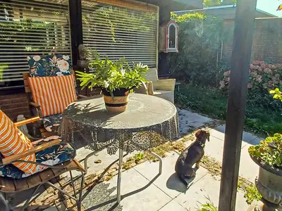 outside